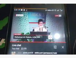 Masih Pandemi, SMKN 3 Bjm Gelar Pengenalan Sekolah Secara Virtual