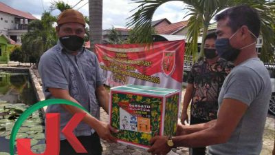 Polda Kalsel Galakan Baksos Peduli Kasih Bersatu Melawan Covid-19