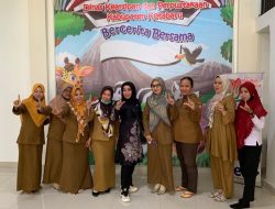 Tingkatkan Literasi di Daerah, Kadispersip Kalsel Tinjau Perpustakaan Kabupaten Kotabaru