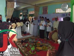 Ibnu-Arifin Disambut Lantunan Salawat Saat Silaturahmi ke  Benua Anyar