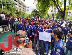 Demo Omnibuslaw, Mosi Tidak Percaya Mahasiswa kepada DPR RI, Pemerintah dan DPRD Kalsel