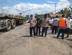 Rosehan NB Terus Kawal Perbaikan “Lubang Hantu” di Jalan “Tol” Basirih