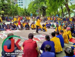 Satu Tahun Jokowi-Ma’aruf Amin, Mahasiswa Kembali Demo Tolak Omnibus Law