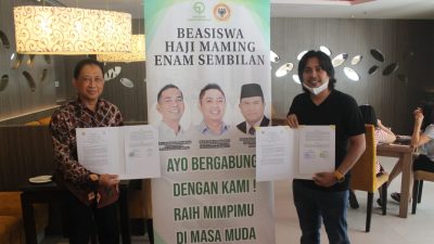 Tunjukan Kepedulian Nyata, Yayasan H. Maming Salurkan Beasiswa Rp 1 Miliar