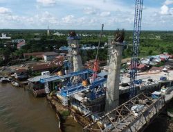 Wabup Batola Sambut Gembira Hadirnya Jembatan Cantik Alalak
