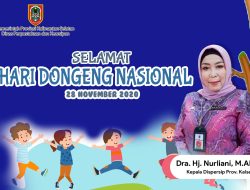 Pandemi Covid-19 Dispersip Kalsel Tetap Peringati Hari Dongeng Nasional