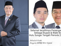 Athaillah Hasbi Ucapkan Selamat Kepada Paslon Pemenang di HST