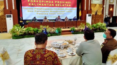 Ini Langkah-langkah Forkopimda Kalsel Cegah Klaster Tahun Baru