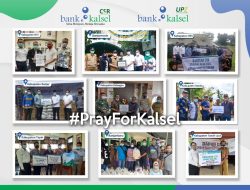Bank Kalsel Gelontorkan Dana untuk Banjir Kalsel Melalui CSR dan UPZ