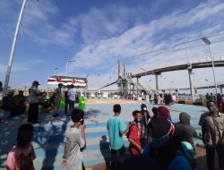 Jembatan Antasan Bromo Bisa Dilewati Mobil