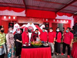 Perayaan HUT PDIP di Kalsel Serba Angka 48