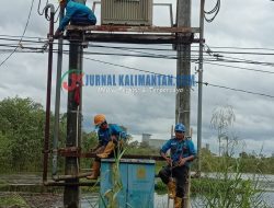Sigap Hadapi Banjir, PT PLN (Persero) ULP Marabahan Jaga Keselamatan Masyarakat