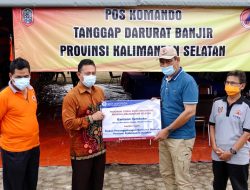 Peduli Korban Banjir, KPw BI Kalsel Salurkan Bantuan Senilai Rp241.000.000,00