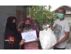 Bank Kalsel Syariah Bantu Korban Banjir di Murung Raya