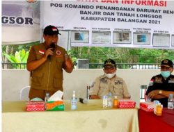 Paman Birin, Pastikan Penanganan Bencana Banjir di Balangan dapat Berjalan dengan Baik