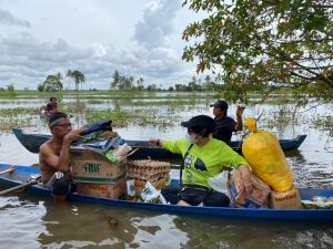 Desa Munggu Raya Masih Terendam, Tim Palnam Peduli Kembali Ambil Bagian 