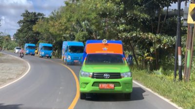 Turunkan Kekuatan Penuh, Dispersip Kalsel Hibur Korban Banjir & Bawa Bantuan ke 3 Kabupaten 