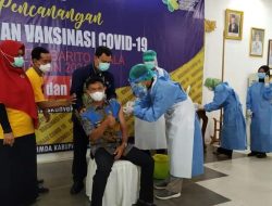H. Rahmadian Noor, Orang Pertama yang Divaksin Covid-19 di Batola