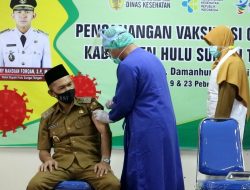 Bupati HST Tidak Divaksin, Mengapa?
