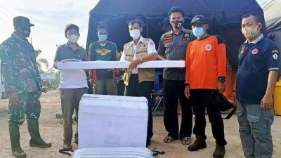 Peduli Banjir, Hasanuddin Murad Sumbang Perahu Karet 