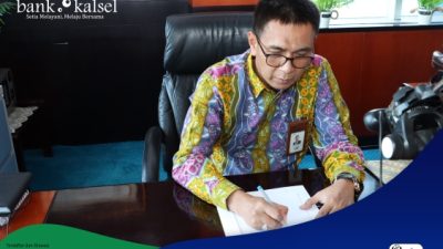 Sebagai Langkah Lanjutan Sinergi ‘Merah Putih’ Bank Kalsel Teken MOU Bersama Angkasa Pura Suport