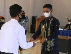 Pegawai Pemerintah dengan Perjanjian Kerja Dilantik Wabup Batola