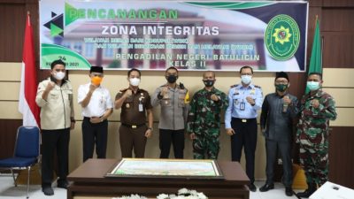 Pemkab Tanbu Bersama PN Batulicin Canangkan WBK dan WBBM