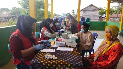 PMI Gandeng PT. Sarana Multigriya Finansial Persero Layani Kesehatan Korban Tanah Longsor