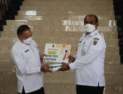 Tambah Semangat Pencegahan Covid-19, Pemko Banjarmasin Terima Ribuan Alat Uji Cepat Antigen