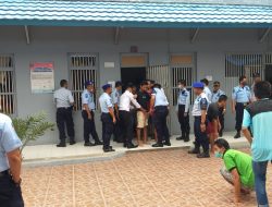 Petugas Lapas Karang Intan Temukan Beberapa Sajam, Saat Razia Kamar Hunian