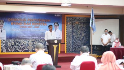 Bupati Banjar Pimpin Rapat Orientasi Penyusunan RPJMD dan Renstra Tahun 2021-2026