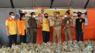 Kosgoro 1957 Kalsel Bantu Korban Banjir di Batola 