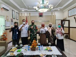 Dispersip Kalsel Galang Sinergi dengan Kodim 1008/Tanjung