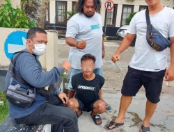 Pria Pembobol Brangkas Swalayan, Diringkus Polisi