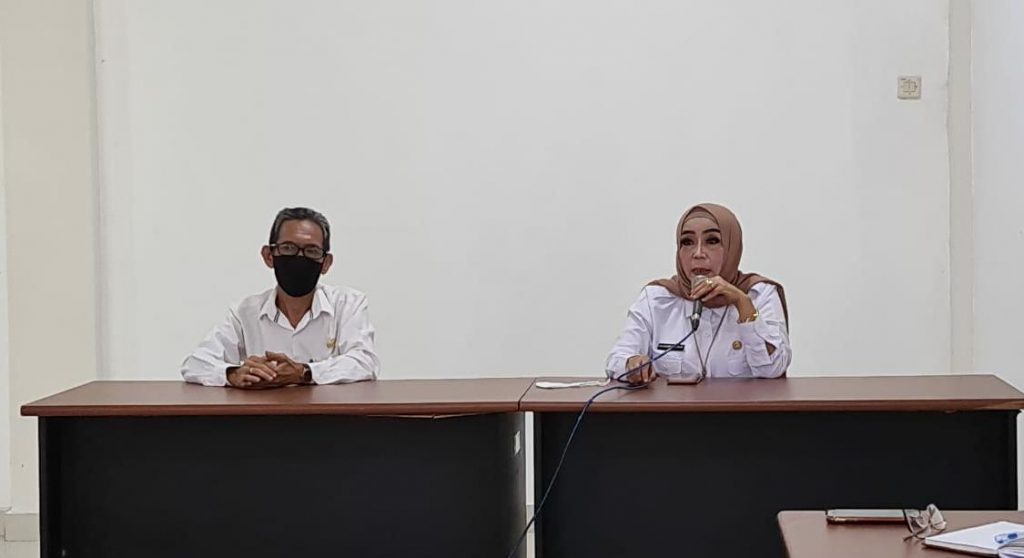 Kadispersip Kalsel dan Kotabaru saat pertemuan
