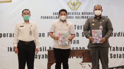 Pemprov Kalsel Serahkan LKPD Tahun 2020, Hasil Pemeriksaan Paling Lambat 60 Hari Setelah Diterima