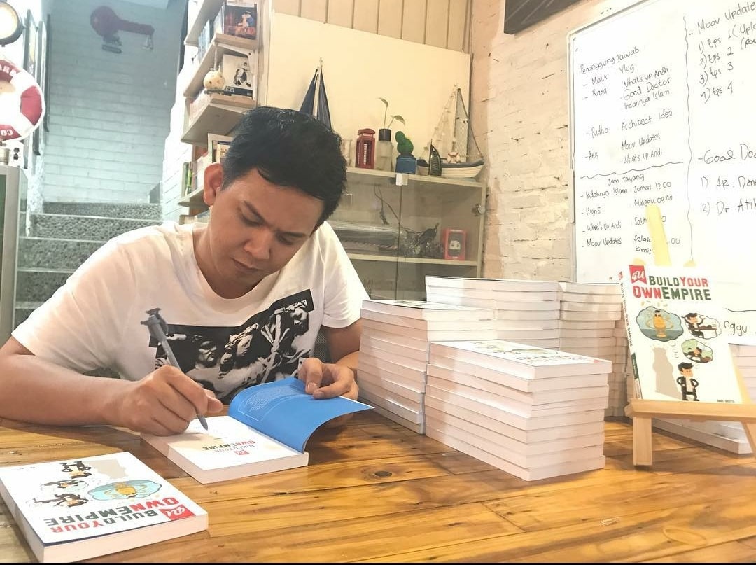 Penulis, Andi Arsyil Rahman (Foto Instgram Andi Arsyil Rahmah Official)