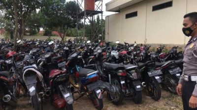 Terjaring Razia Akibat Balap Liar, Ada Syarat Khusus Mengambil Kembali Sepedamotornya