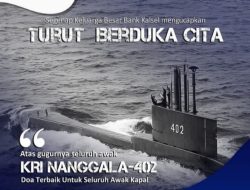 Bank Kalsel Turut Berduka Cita Atas Gugurnya Seluruh Awak KRI Nanggala 402