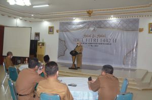 Anak Pejuang Proklamasi 17 Mei, Peringati HUT ke-72 Gubernur Tentara ALRI Sekaligus Halalbihalal