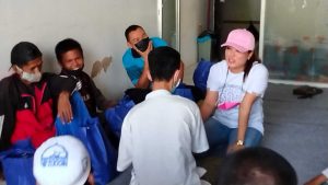 Peduli Kaum Disabilitas, Emi Lasari Kunjungi Organisasi Perped Banjarbaru