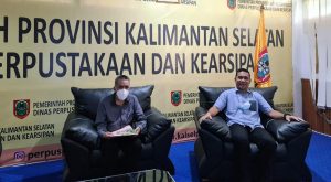 Berkembang Pesat, Dispersip Kalsel Jadi Tujuan Studi Banding Dispersip Murung Raya