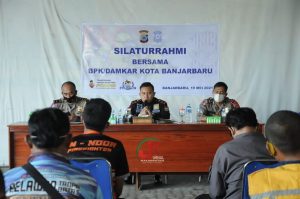 Silaturahmi Bersama BPK/Damkar se Kota Banjarbaru, Ini Kata Kasat Lantas Polres Banjarbaru