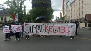 Aksi Mahasiswa Uniska Menolak Lupa Tragedi Berdarah 23 Mei 1997