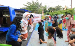 Pusling Palnam Ikut Serta TMMD ke-111 Tahun 2021 Kodim 1009/Pelaihari