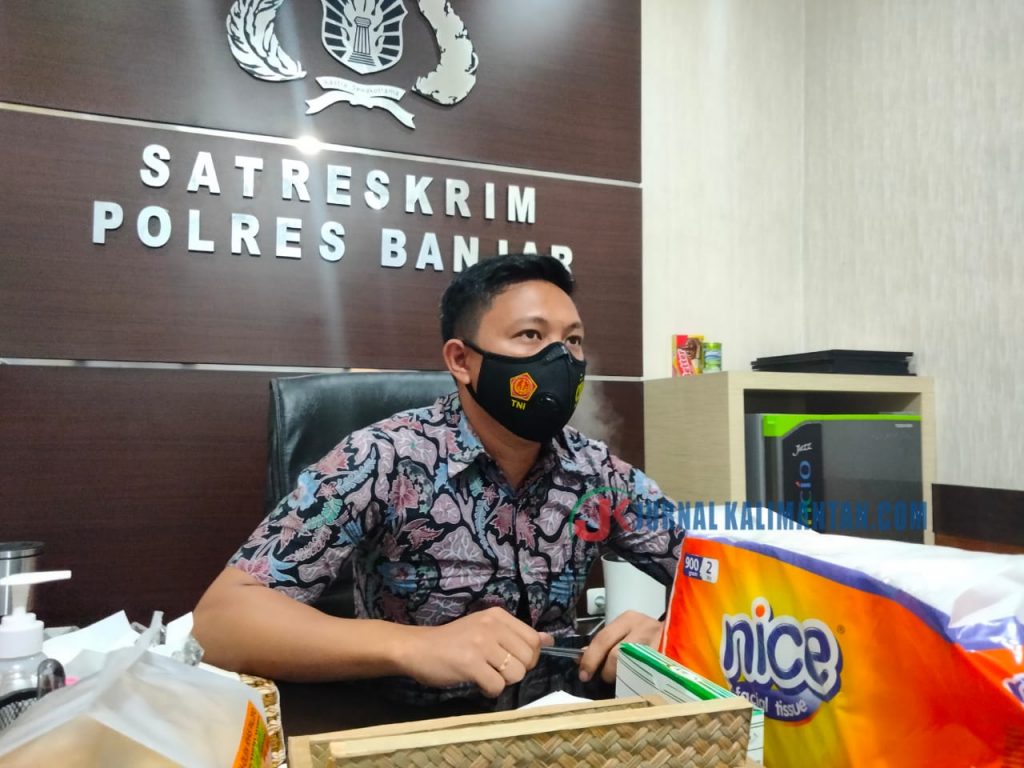 Kasat Reskrim Polres Banjar, Iptu Fransiskus Manaan,