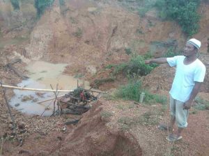 Satu Orang Pendulang Intan di Cempaka Tewas Tertimbun Longsor