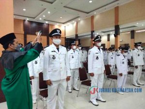140 Pambakal Baru seKabupaten Banjar Dilantik