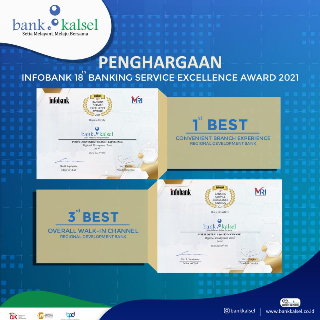 18th INFOBANK BANKING SERVICE EXCELLENCE AWARD 2021