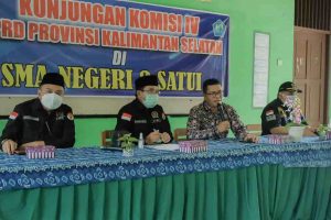 PTM Dimulai 12 juli 2021, Komisi IV Pantau Kesiapan SMAN 2 Satui